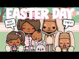 EASTER DAY (EASTER EGG HUNT) 🐰 | with voice 🔈 | Toca Life World Roleplay