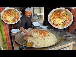 ORIGINAL AFGHANI PULAO RECIPE - STREET FOOD IN PESHAWAR |  AFGHANISTAN MOST POPULAR NATIONAL FOOD