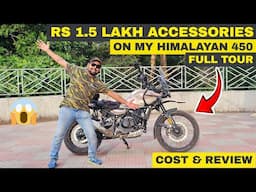 Rs1.5 Lakh /- Worth ACCESSORIES On My Himalayan 450 | Full Tour, Pricing & Details | WanderSane