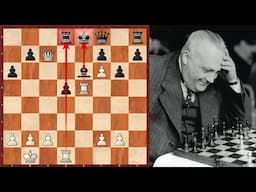 Amazing Chess Game: Efim Bogoljubov vs Rudolf Spielmann - Stockholm (1919)