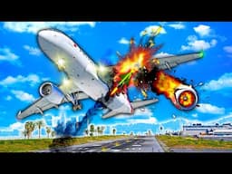 My Airplane got HIT by RPG MISSILE during TAKEOFF in GTA 5!