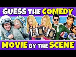 GUESS THE "COMEDY MOVIE" By The SCENE QUIZ! 🎬| CHALLENGE/ TRIVIA