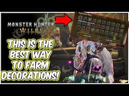 Monster Hunter Wilds - Do This Now For 1000's Of Endgame Decorations It's OP!