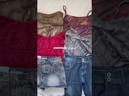 yesstyle summer haul #shorts #ootd
