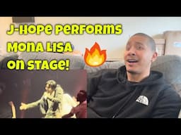 J-Hope performs new song 'Mona Lisa' at the Barclays Center!! (REACTION)