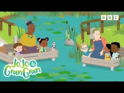 Discovering Pond Wildlife! | It's Time to Look for Frogs | JoJo and Gran Gran Official