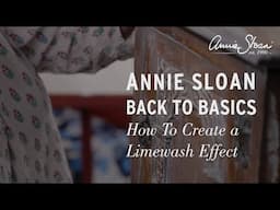 How to Whitewash Wood with Chalk Paint | Step-by-Step Tutorial by Annie Sloan