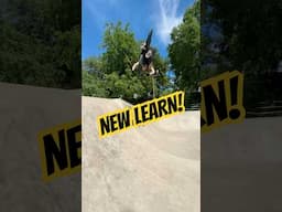 Learned a new bmx trick today! #shortsfeed #bmxplus #bmxbike #skatepark #bmx