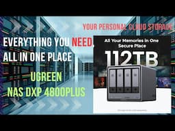 UGREEN NAS DXP 4800Plus NAS Unboxing & Review – Setup, Speed Test, & First Impressions!
