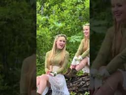 Happy St Patrick’s Day! ☘️✨☘️✨ Enjoy our original song, CELTIC CHARMS! #celtic #irish #harpist