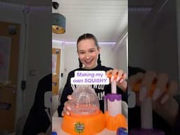 Making my own SQUISHY 😆 #squishy #tabasquishy #diy #squishydiy #squishymaker #funtoys #trends