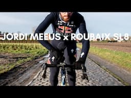 Jordi Meeus Recons 2025 Paris-Roubaix on the S-Works Roubaix SL8
