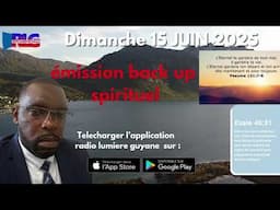 DIMANCHE 15  juin   2025 PRIERE DE GUÉRISON  ET DELIVRANCE  AU NOM DE JESUS