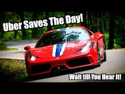 I hired an Uber to Deliver My New Ferrari Exhaust from Valvetronic to Make My Trip!