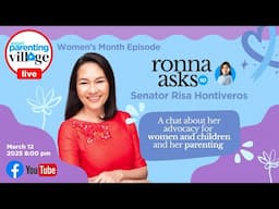 Smart Parenting Village LIVE: Sen. Risa Hontiveros on advocacy for women, children, & parenting