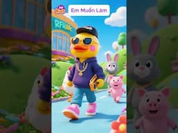 Em muốn làm cảnh sát, em muốn làm bác sĩ #emmuonlam #nhacthieunhi