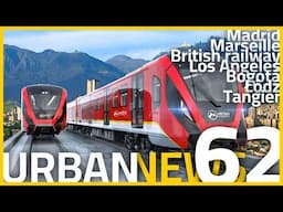 Madrid Metro Extension | Marseille Tram Development | Bogota Metro Trains Revealed | Urban News 62