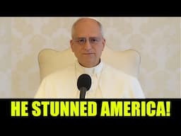 BREAKING: Pope Leo XIV Stuns Crowd in First U.S. Speech!