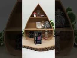 building a tiny world, one eerie little piece at a time....#miniaturemonday #trinketshelf