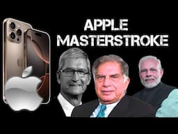 Apple’s India Masterstroke: Winning Big After China Tariffs! II India Over China II #apple #iphone