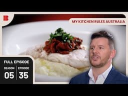 Seafood Delight With Snapper and Roasted Salsa | My Kitchen Rules Australia | Cooking Show