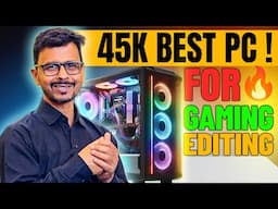 Rs 45,000 💸💸 Editng PC with INTEL 🤯🤯 | 45K Super Budget Gaming Pc Build || PLAY EDIT SOLUTION