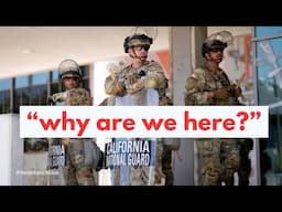 Trump Claims LA is RIOTING as National Guard Stands Around, Bored