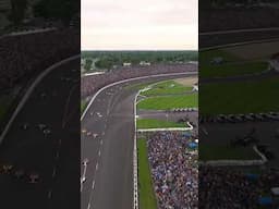 The #Indy500 like you've never seen it before 🌎 #shorts