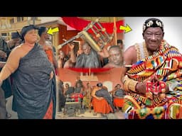 Very Sad💔Watch How Officially Asante MampongHene Dasebre Osei De$th was Announced at Mampong town🕊️