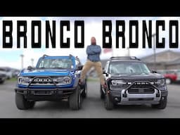 You Don't Need The Real Bronco! (2025 Bronco Sport Sasquatch vs Bronco Sasquatch)