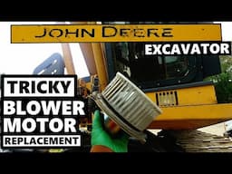 John Deere Excavator Blower Motor Replacement Useful Tips!
