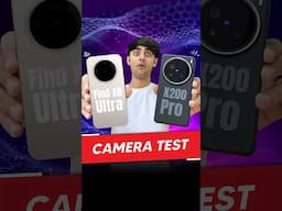 Vivo X200 Pro vs Oppo Find X8 Ultra - Camera Test 📸 | #vivox200pro #oppofindx8ultra #cameratest