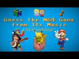 Guess the N64 Game from Its Music