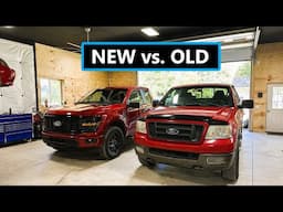 New 2024 F-150 vs Old 2004 F-150 | 20 Year Comparison