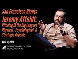 Jeremy Affeldt | Pitching in the Big Leagues—Physical, Psychological and Strategic Aspects