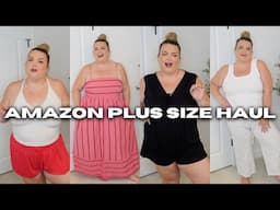SUMMER AMAZON FASHION HAUL | PLUS SIZE FRIENDLY
