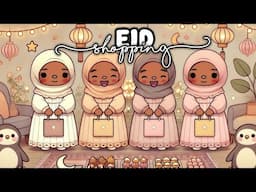 🛍️ ✨ EID SHOPPING TRIP 🥳 || Toca boca life ROLEPLAY *with voice* 🗣️