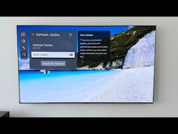 LG OLED update 23.21.53 what’s it all about?