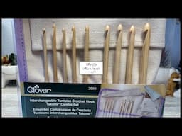 Review of Clover Takumi Interchangeable Tunisian Crochet Hook Set