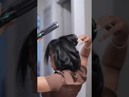 How to get a shiny silk press #naturalhair #hair