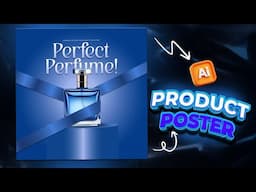How to create Product Poster Design For Beginners in Adobe Illustrator ⚡