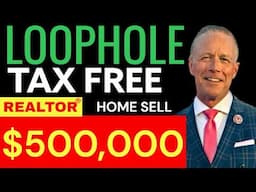 Sold Home? Tax Due? Get Off Tax Free? $500K Realtors: Help Clients Sell Smart & Save Taxes.