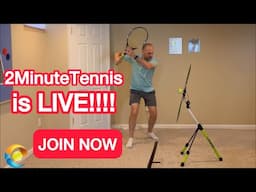 2MinuteTennis is live! (Ask Ryan your tennis questions)