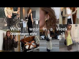 What I wear in a week // SPRiNG