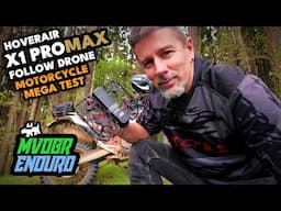 HoverAir X1 ProMax vs Dirt Bike: The Ultimate Motorcycle Follow Drone Mega Test