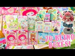 LET'S OPEN 20 BLIND BOXES FROM KIKAGOODS! POP MART Peach Riot, Nommi Plushie, Lulu the Piggy + more!