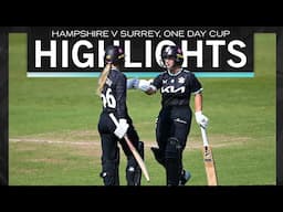 HIGHLIGHTS: Surrey fall short against Hampshire | Women’s One Day Cup