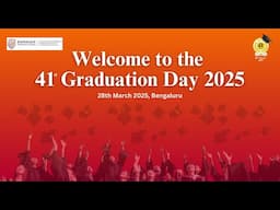 Ramaiah Medical College 41st Graduation Day 2025