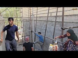 **Unity in the Heart of the Village: Ali Builds, Fatemeh Nourishes**