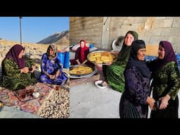 A Heartwarming Visit: Farideh Meets Fariba and Bakes Traditional Local Bread